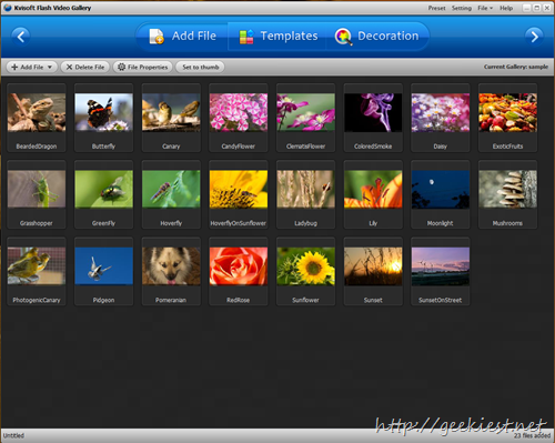 create gallery and add photos
