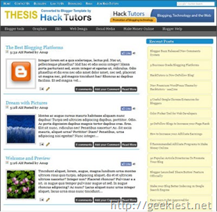 Thesis wordpress plugin image